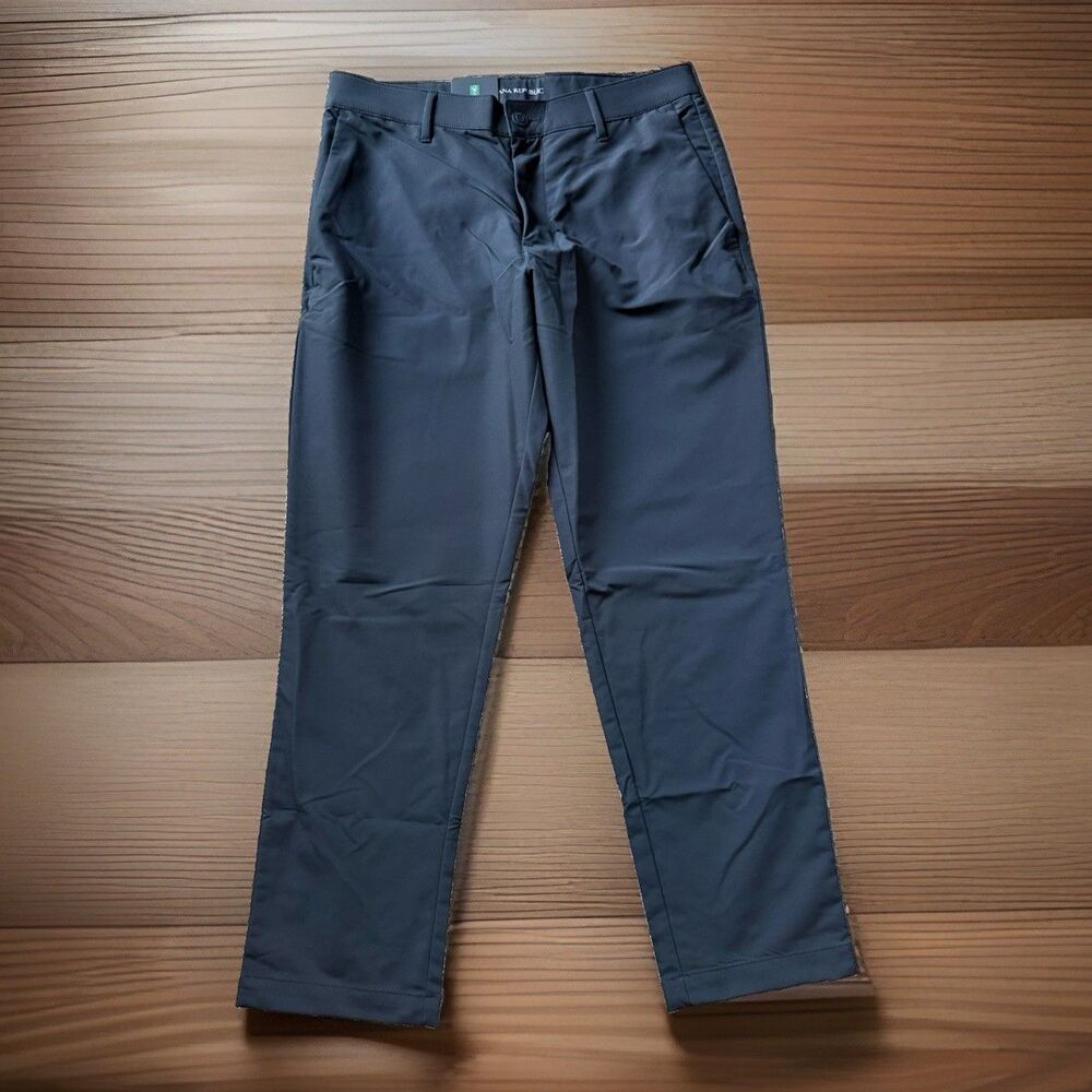 🔥 NEW Banana Republic Dress Suit Chino Pants Caviar Black NWT Mens 30x29